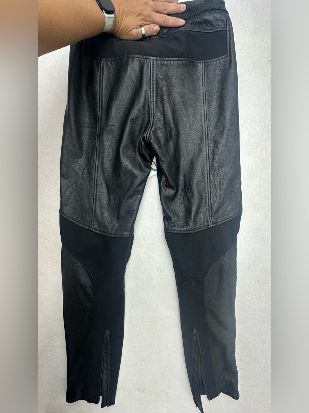 Alpinestars Vika V2 Womens Leather Motorcycle Pants Black NWT US Size 6 - Picture 4 of 10